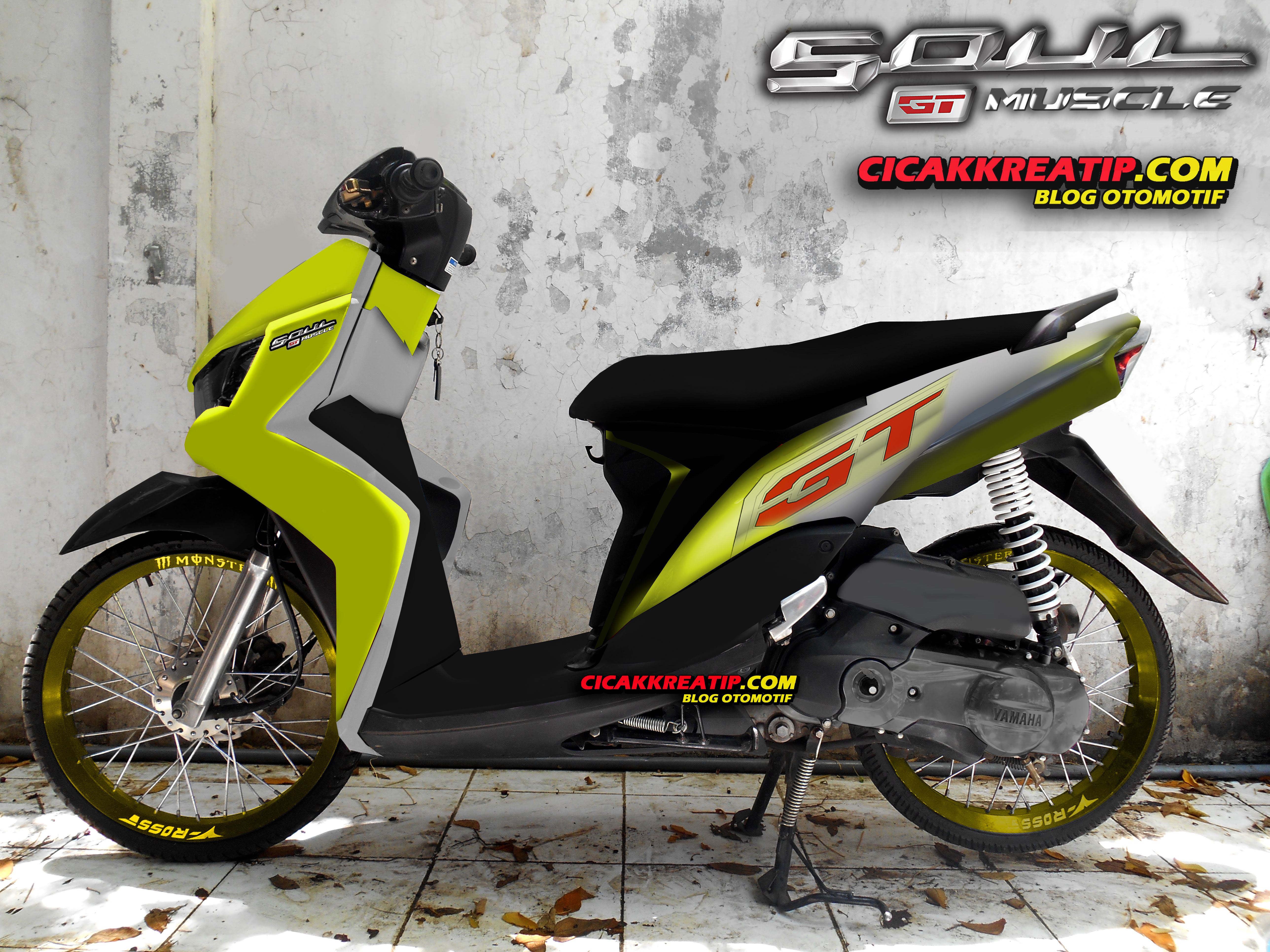 Yamah Soul GT Modif Soul GT Dengan Velg 17 Dan Warna Yang Lebih Yamah Soul GT Modif Soul GT Dengan Velg 17 Dan Warna Yang Lebih