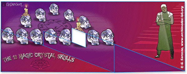Puzzles To Make Magic Crystal Skull Puzzle
