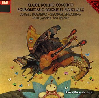 ROMERO, ANGEL bolling, claude, concerto pour guitaew classique et piano jazz