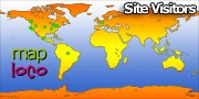 Locations of Site Visitors