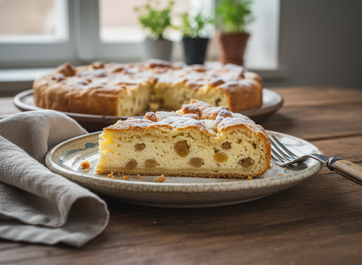 Bóly Curd Cheese Pie (Lazy Woman's Strudel)