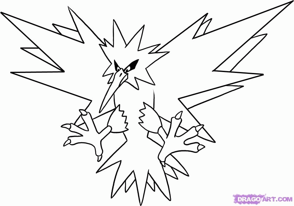 Pokemon Cartoon Characters - Coloring Home