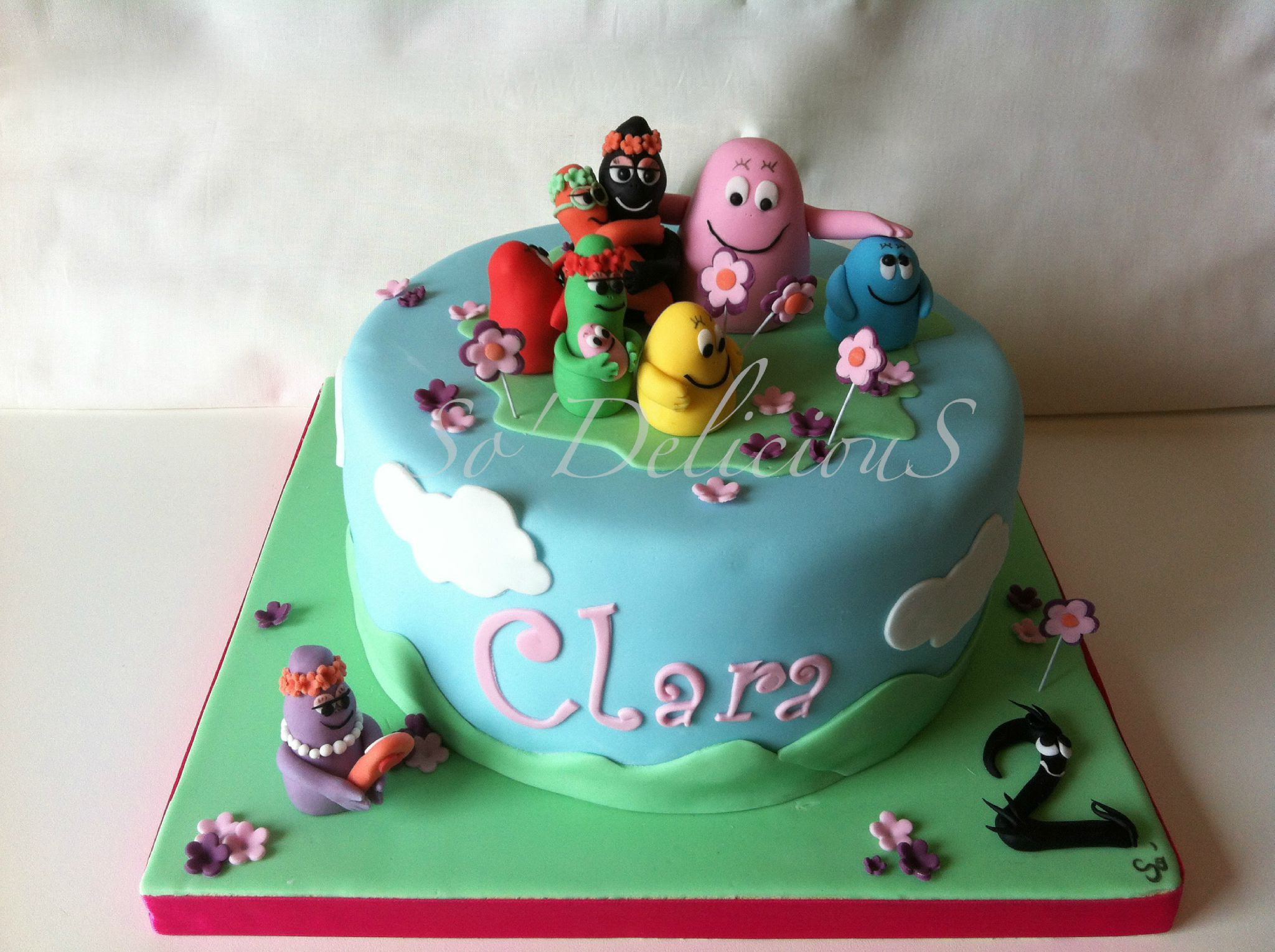Anniversaire24 Gateau Anniversaire Barbapapa