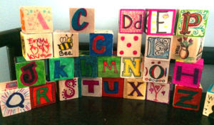 Baby Shower Game Alternative Have Fun Decorating Blocks For Baby