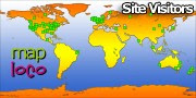 Locations of Site Visitors