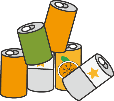 資源ごみイラスト 無料素材