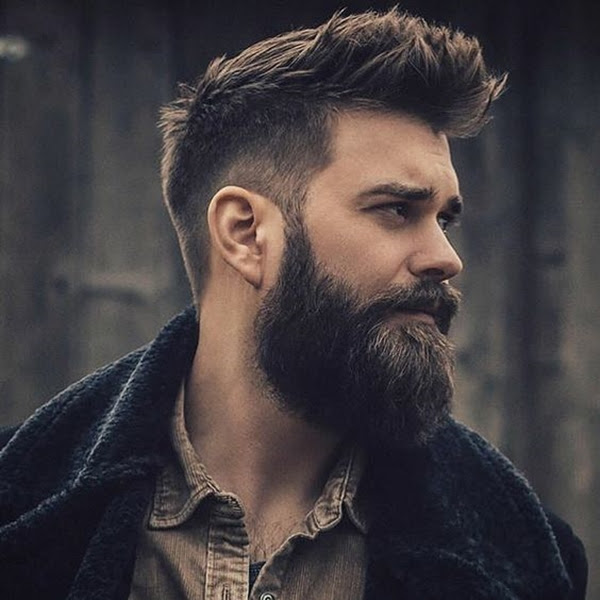 undercut hairstyle without beard