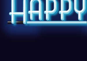 イラスト イメージ作成 足跡 素材屋 ひとりメーカー ひとりブランド テキスト素材2 Happy Birthday Part 2 Text Logo Design