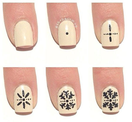 Simple Easy Nail Designs Winter