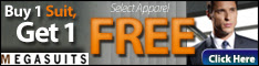 Men's Designer Label Suits - 2 for 1