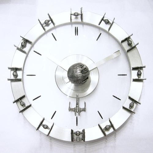 Star Wars Starships Wall Clock