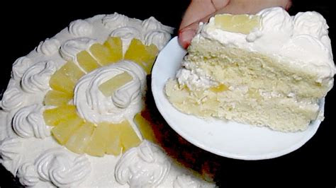 pineapple cake recipe homemade cake recipe youtube