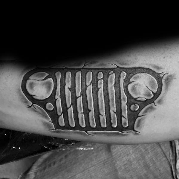 Jeep Tattoo Inspiration For Men