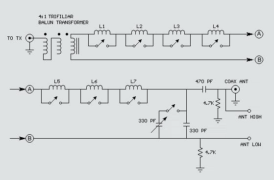 Antenna Matches - Tuners - PG1N's HAM Radio Site