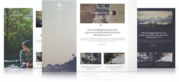 YT Aurora v.1.0.4. - YooTheme Template for Joomla 3.x