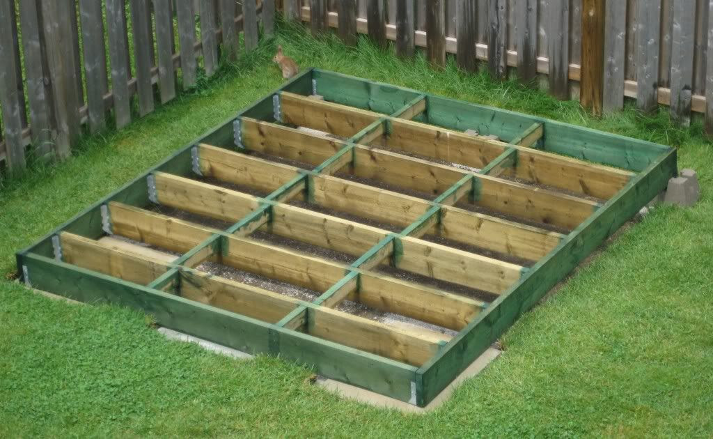 Need a contractor to build concrete slab base for shed 