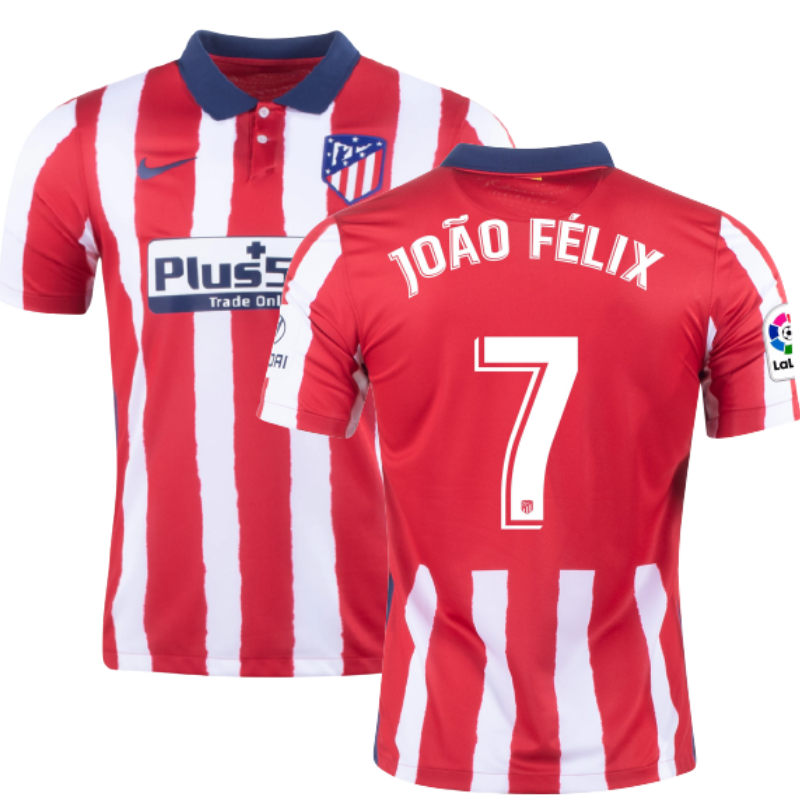Nike Atletico Madrid Replica 20 21 Home Jersey Joao Felix 7 Global Soccer Equipment