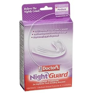 The Doctor NightGuard Dental Protector for Night Time Teeth Grinding Medium 1 each