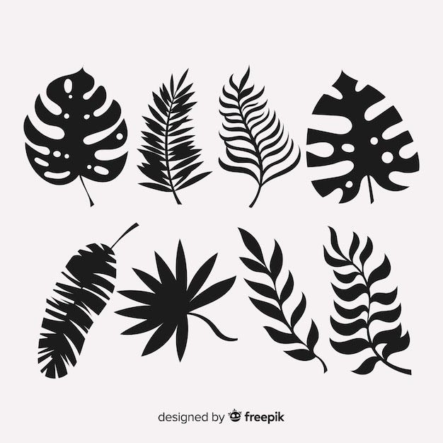 SVG File Free 325 Tropical Flower Leaves Svg SVG PNG EPS DXF File is an awesome source for free SVG files
