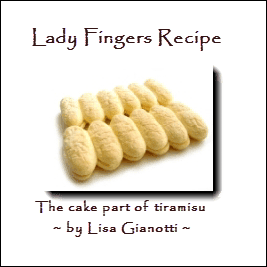 Lady Fingers Recipe The Cake Part Of Tiramisu