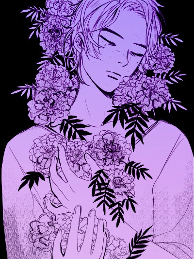 Good night/day 💕 pastel purple grunge anime aesthetic...