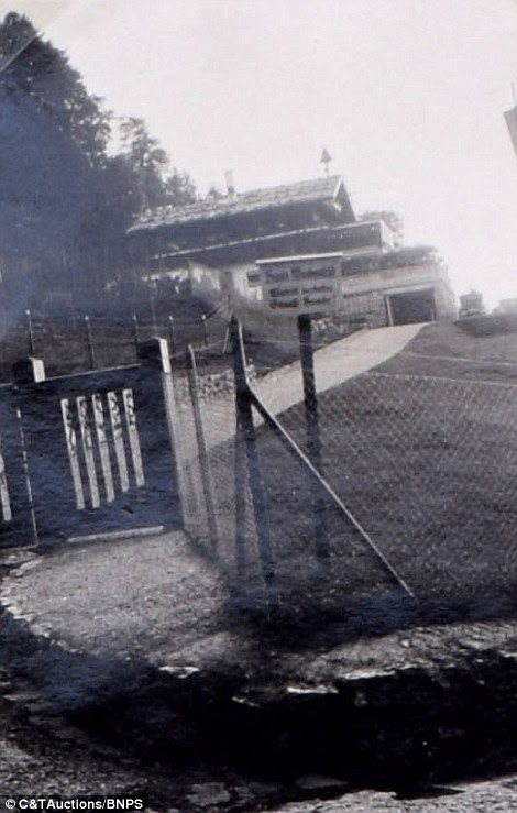 The Berghof was eventually damaged by hundreds of British Lancaster Bombers in late April 1945