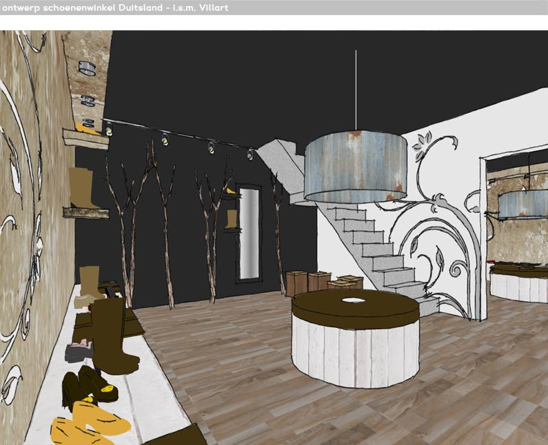 Q CreationZ - interieur styling - artist impressions