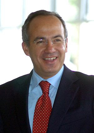 Felipe Calderón, president of Mexico.