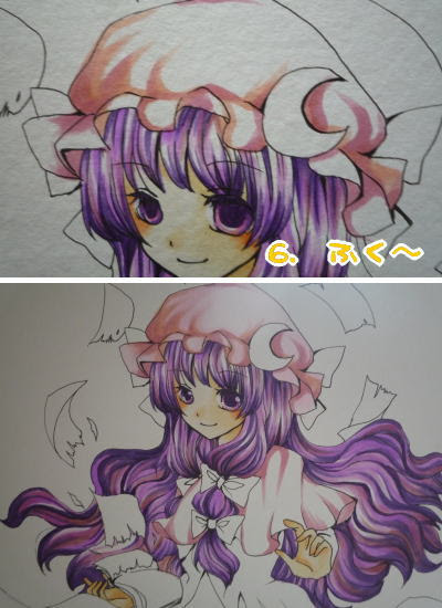 ﾟ みちくさ絵にっき ﾟ 大げさにコピックメイキングとか言ってみる 飾りやら服やら背景やらら