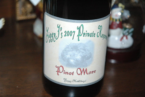 wine label