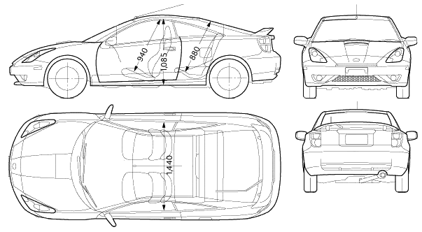 blueprints of cars. Car blue prints