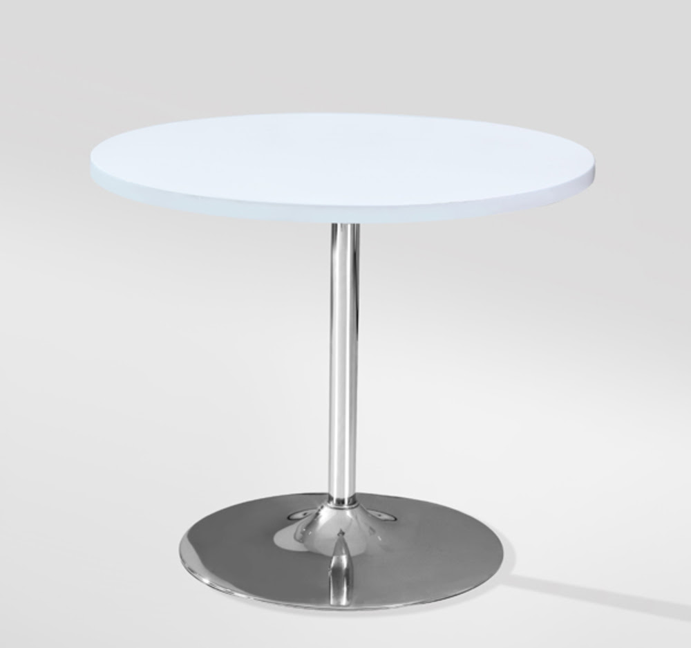 Table ronde pied central fly