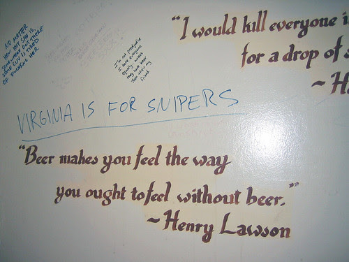 Virginia Is for Snipers