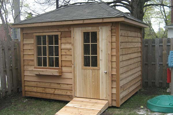 canadian style shed cabanon mercier