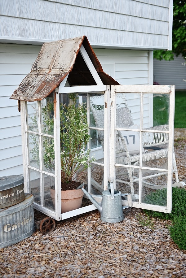 DIY Window Greenhouse