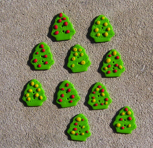 As arvores de natal pequeninas