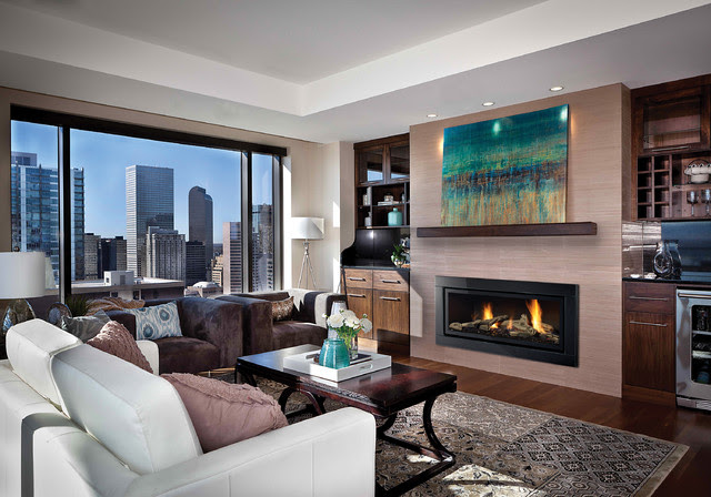 Modern Fireplaces - Contemporary - Living Room - vancouver ...
