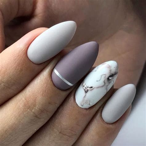 almond marble nails ideas ostty