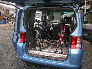 自転車を車に積む スプレーマム作ってます 楽天ブログ
