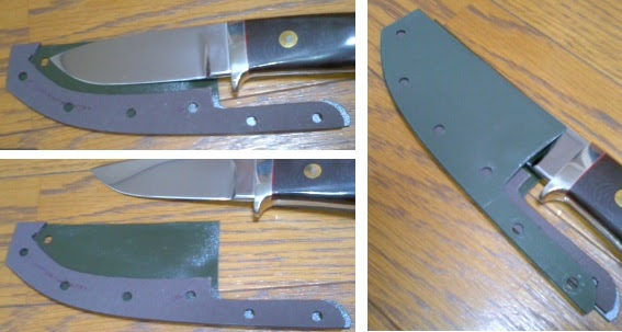 カイデックス ポーチシース のんびり趣味のナイフメイキング