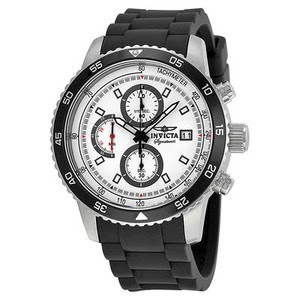 ... about Invicta Signature II Chronograph White Dial Mens Watch 7396