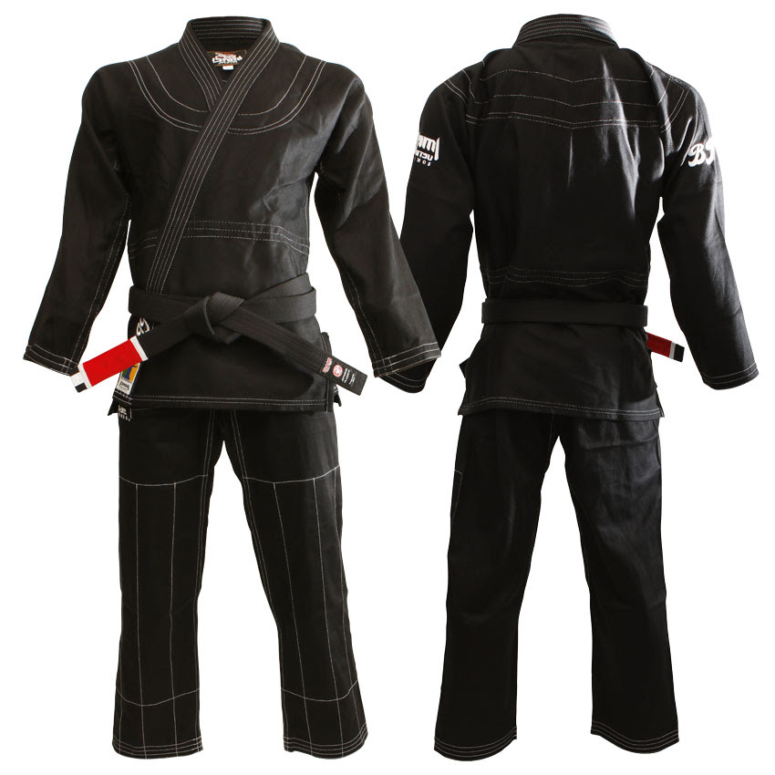 格闘技 武術 柔道衣bjj道着 黒 青 紺 A0 A3