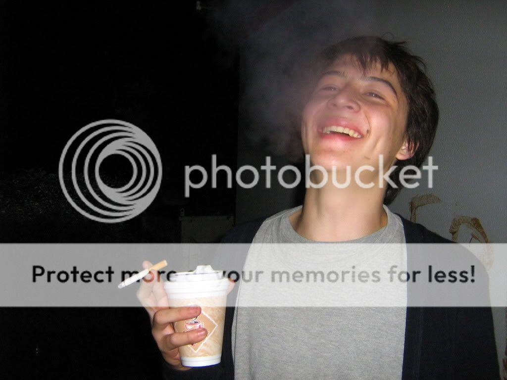 coffee and ciggies are my champagne and caviar