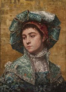 Emile Villa, Portrait of a lady