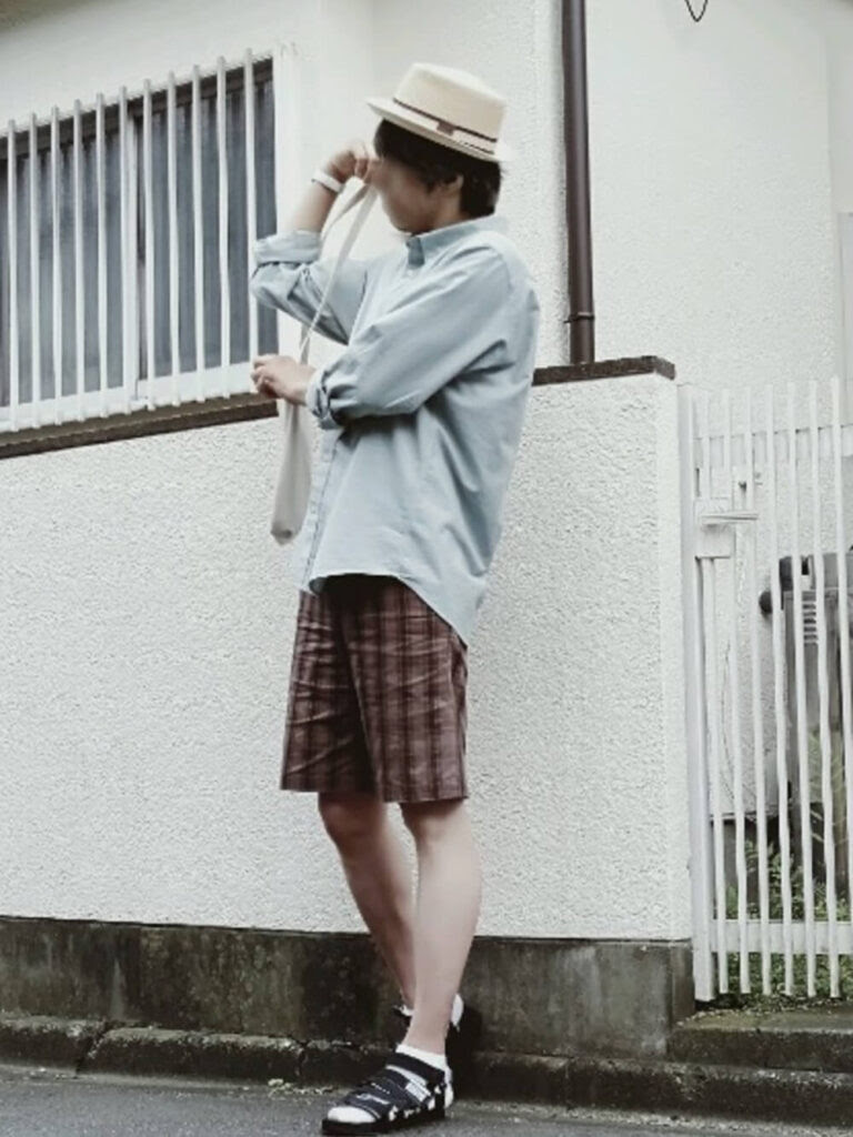 ハーフパンツ チェック のメンズのコーデ 人気のチェック柄ハーフパンツを紹介