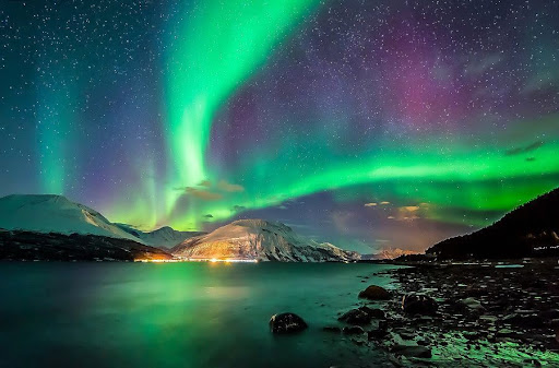View Norway Lights Aurora Borealis Norway Beautiful Northern Lights PNG