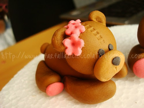 Torta orsetti rosa 
