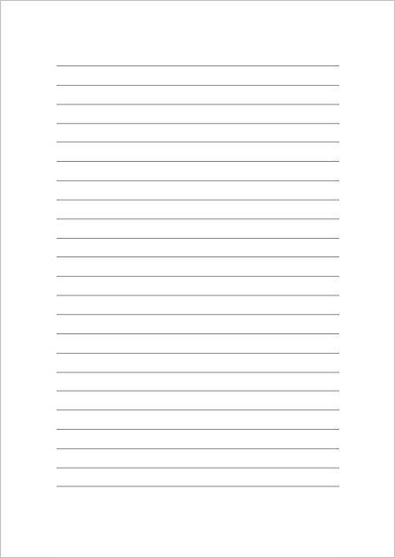 便箋 B5 縦書き 横書き テンプレートの無料ダウンロード