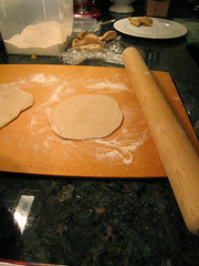 Making Parathas
