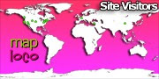 Locations of Site Visitors